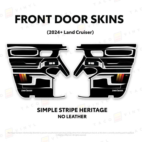 2024+ Land Cruiser 250 Door Skins - Xtrusion Overland