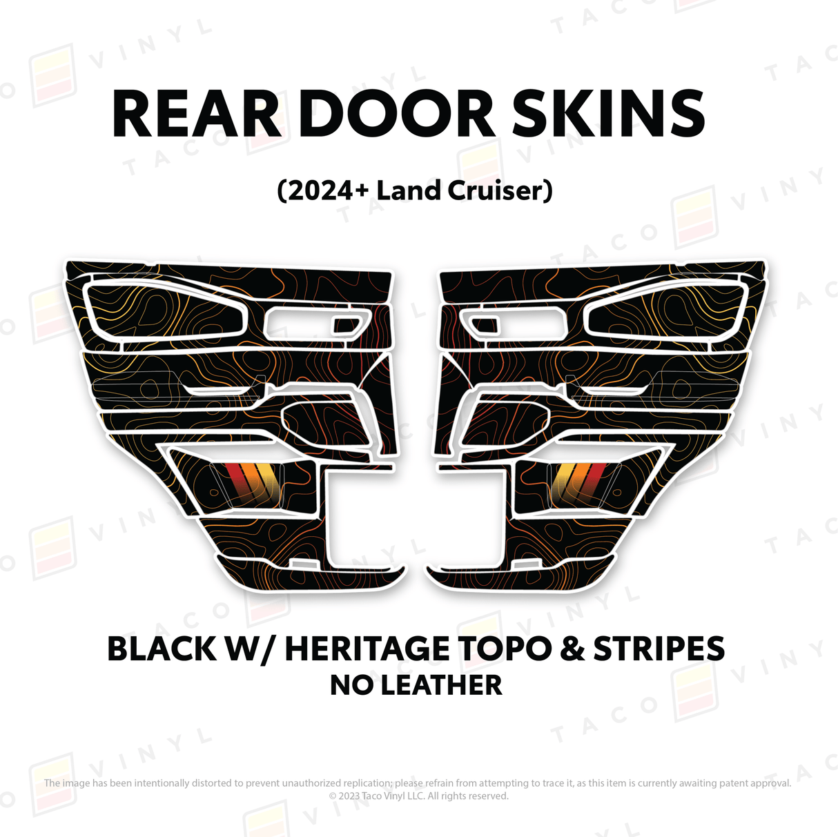 2024+ Land Cruiser 250 Door Skins - Xtrusion Overland