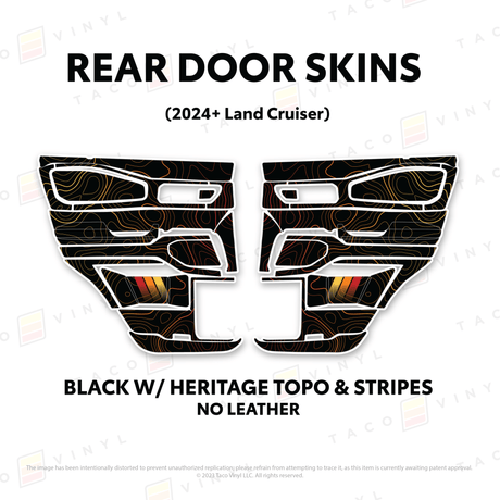 2024+ Land Cruiser 250 Door Skins - Xtrusion Overland