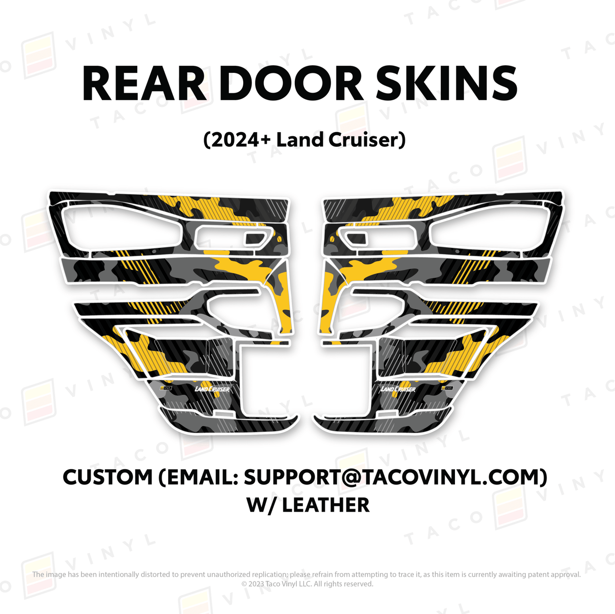 2024+ Land Cruiser 250 Door Skins - Xtrusion Overland