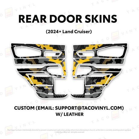 2024+ Land Cruiser 250 Door Skins - Xtrusion Overland
