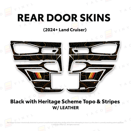 2024+ Land Cruiser 250 Door Skins - Xtrusion Overland