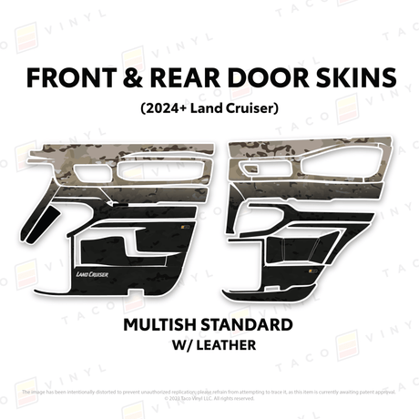 2024+ Land Cruiser 250 Door Skins - Xtrusion Overland