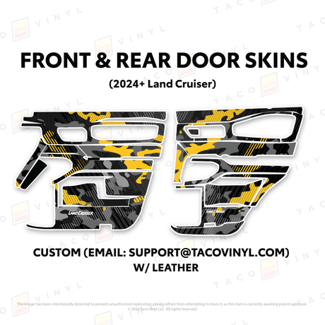 2024+ Land Cruiser 250 Door Skins - Xtrusion Overland