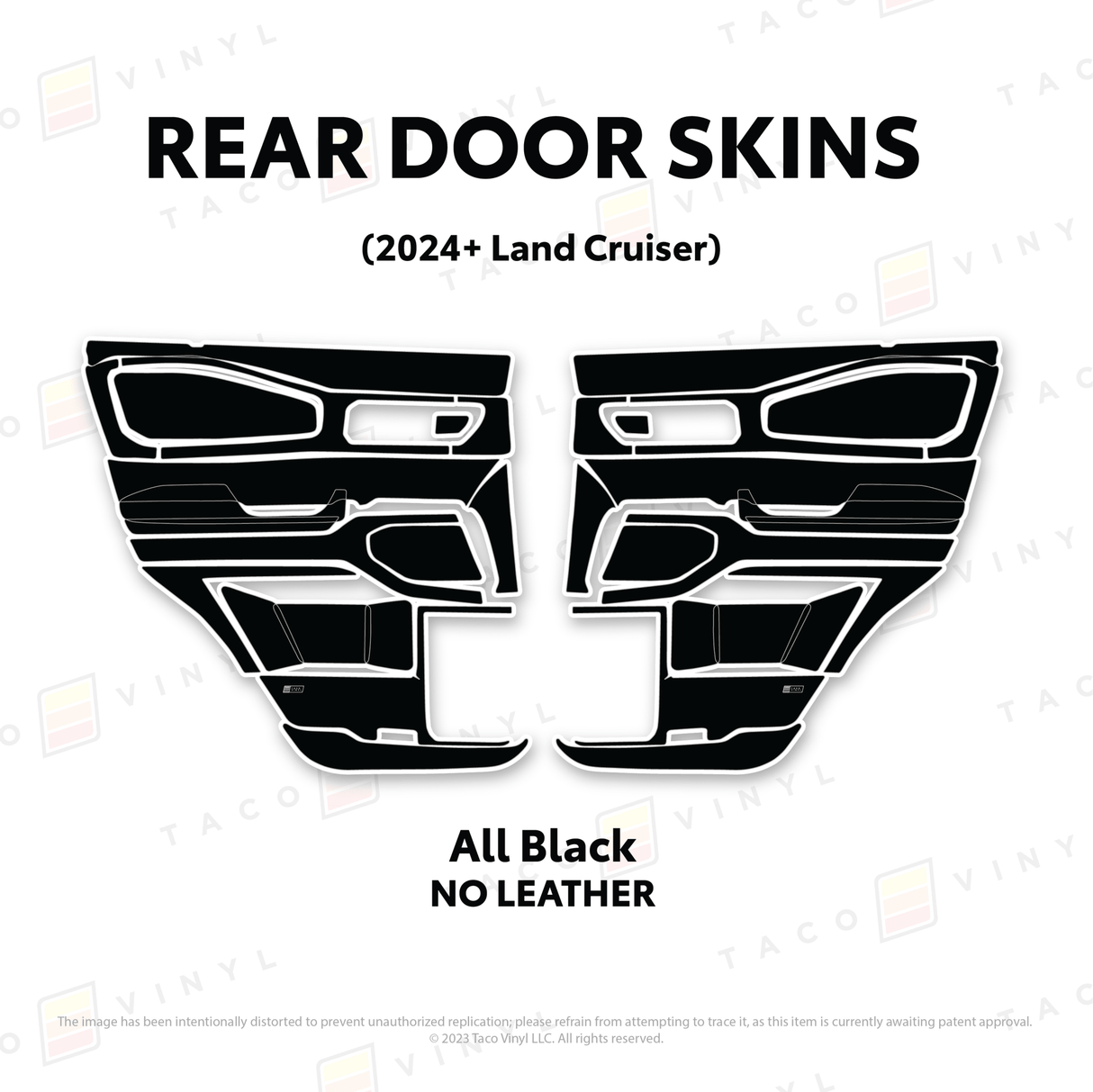 2024+ Land Cruiser 250 Door Skins - Xtrusion Overland