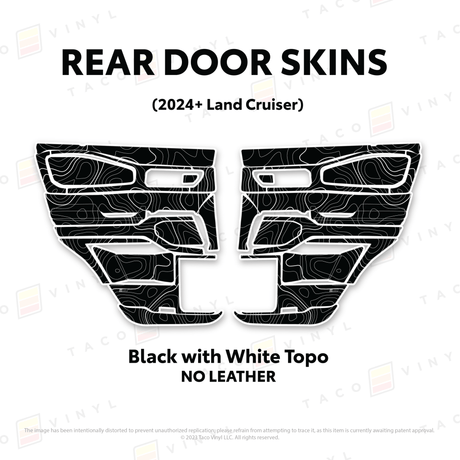 2024+ Land Cruiser 250 Door Skins - Xtrusion Overland