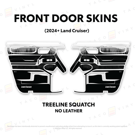 2024+ Land Cruiser 250 Door Skins - Xtrusion Overland