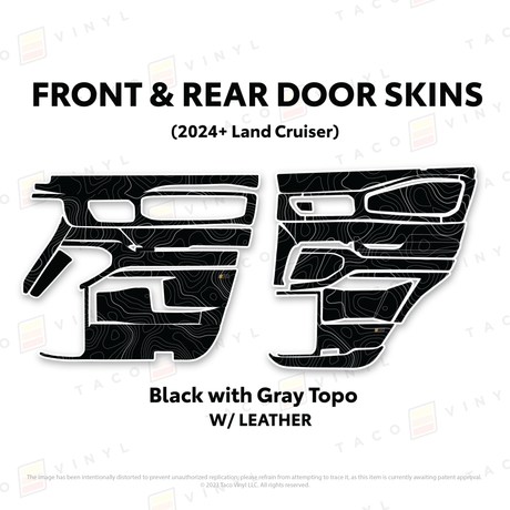 2024+ Land Cruiser 250 Door Skins - Xtrusion Overland