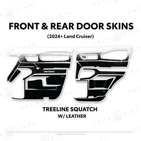 2024+ Land Cruiser 250 Door Skins - Xtrusion Overland