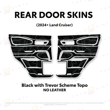 2024+ Land Cruiser 250 Door Skins - Xtrusion Overland