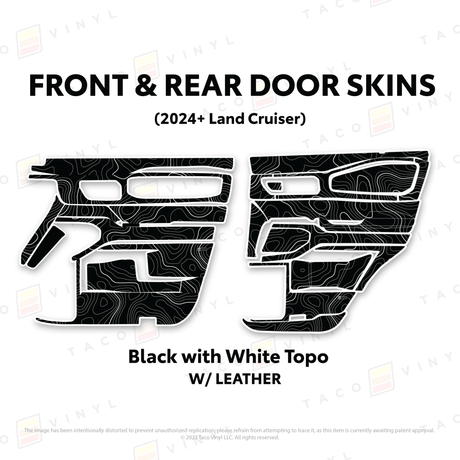 2024+ Land Cruiser 250 Door Skins - Xtrusion Overland