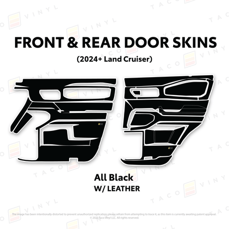 2024+ Land Cruiser 250 Door Skins - Xtrusion Overland