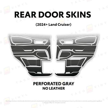 2024+ Land Cruiser 250 Door Skins - Xtrusion Overland