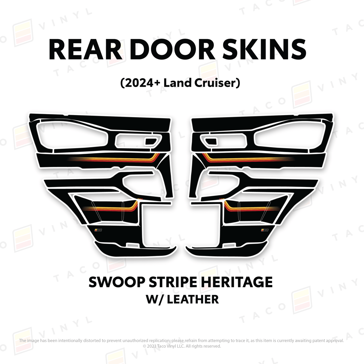 2024+ Land Cruiser 250 Door Skins - Xtrusion Overland