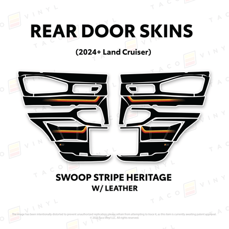 2024+ Land Cruiser 250 Door Skins - Xtrusion Overland