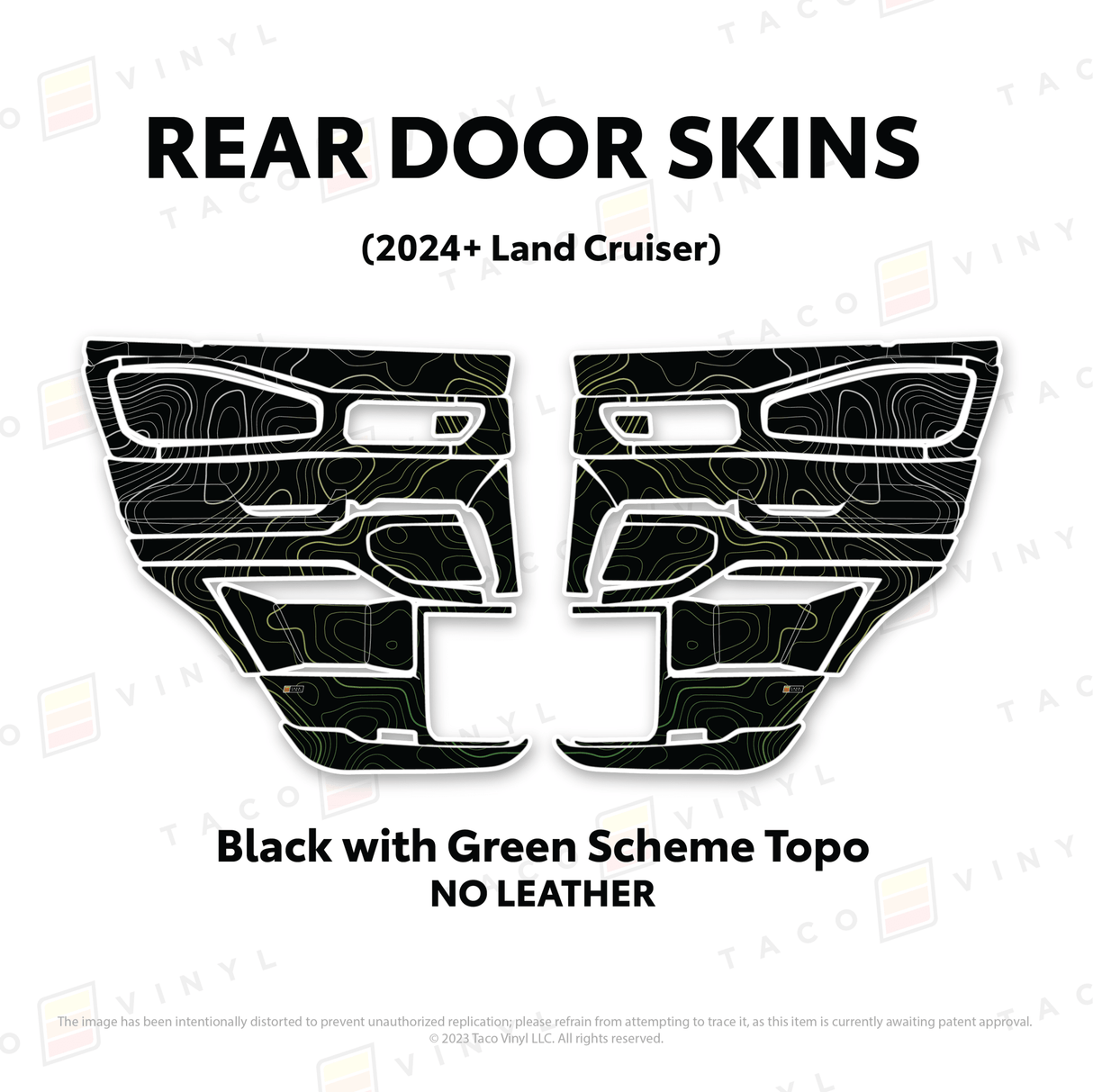 2024+ Land Cruiser 250 Door Skins - Xtrusion Overland