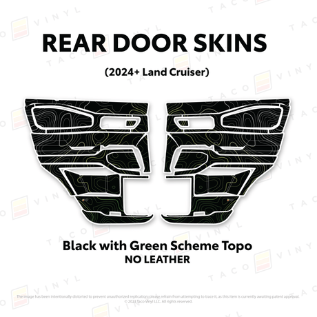 2024+ Land Cruiser 250 Door Skins - Xtrusion Overland