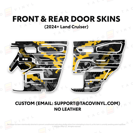2024+ Land Cruiser 250 Door Skins - Xtrusion Overland