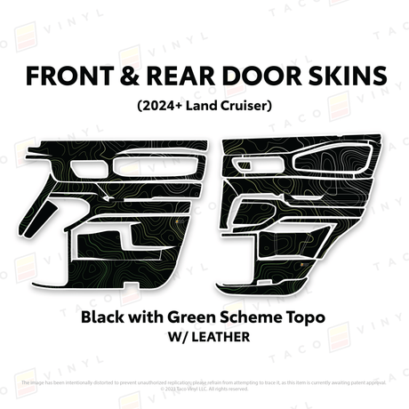 2024+ Land Cruiser 250 Door Skins - Xtrusion Overland