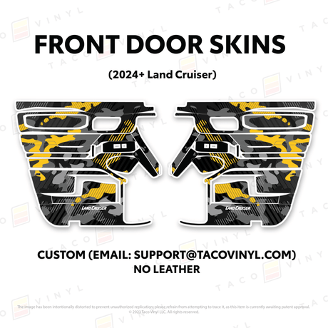 2024+ Land Cruiser 250 Door Skins - Xtrusion Overland