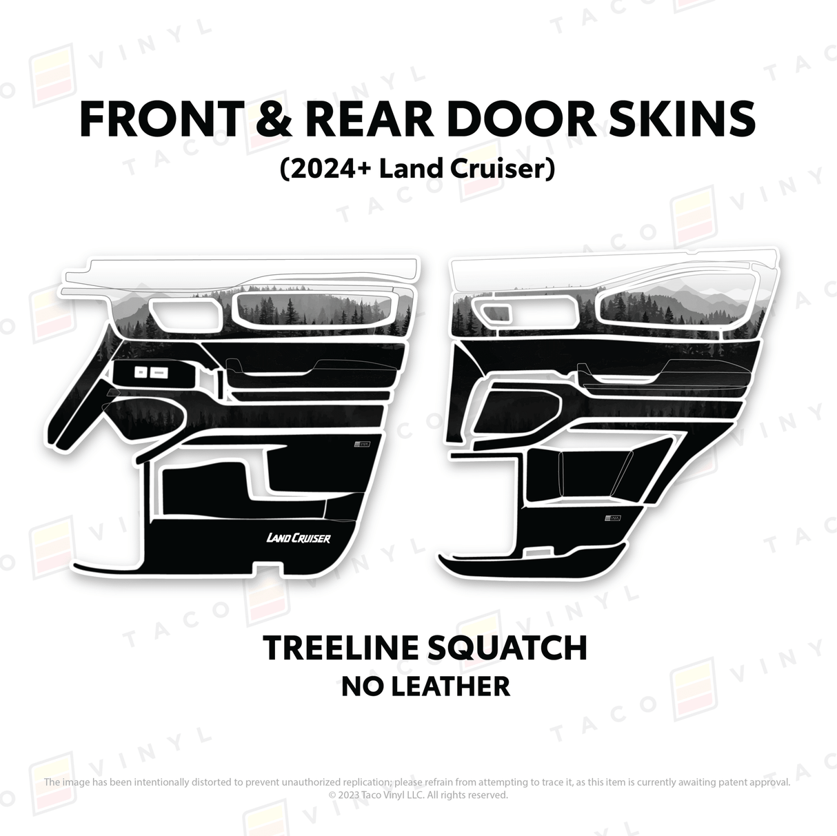 2024+ Land Cruiser 250 Door Skins - Xtrusion Overland