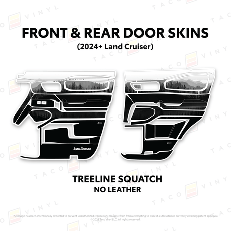 2024+ Land Cruiser 250 Door Skins - Xtrusion Overland