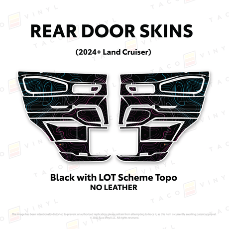 2024+ Land Cruiser 250 Door Skins - Xtrusion Overland