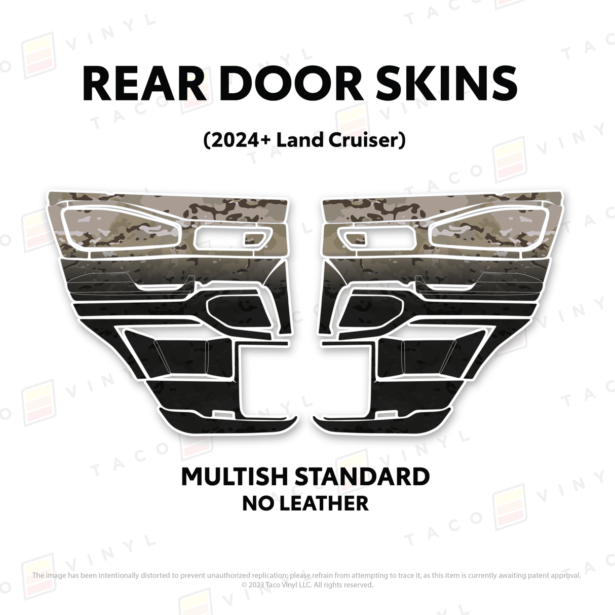 2024+ Land Cruiser 250 Door Skins - Xtrusion Overland
