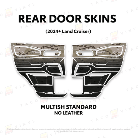 2024+ Land Cruiser 250 Door Skins - Xtrusion Overland
