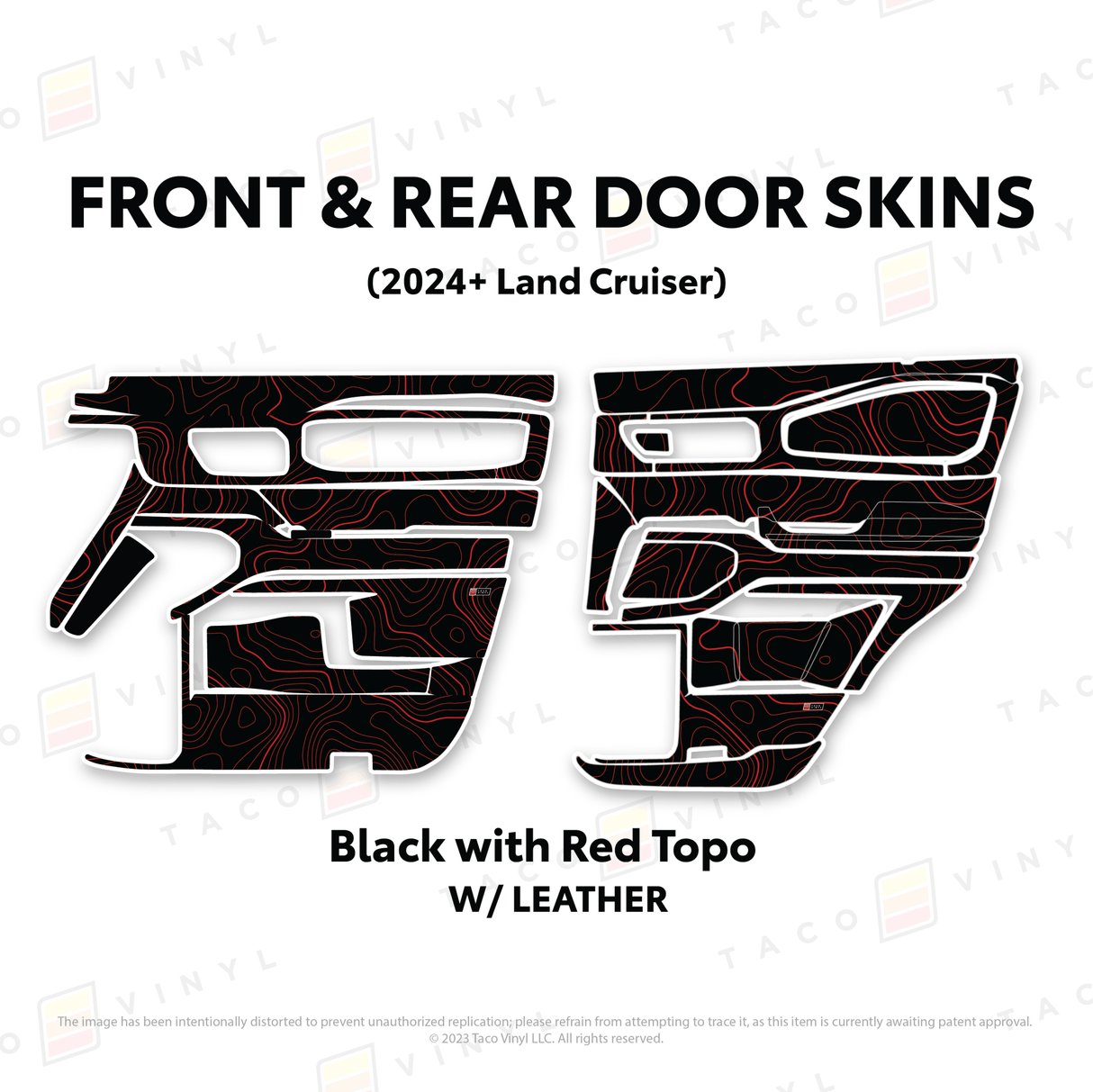 2024+ Land Cruiser 250 Door Skins - Xtrusion Overland