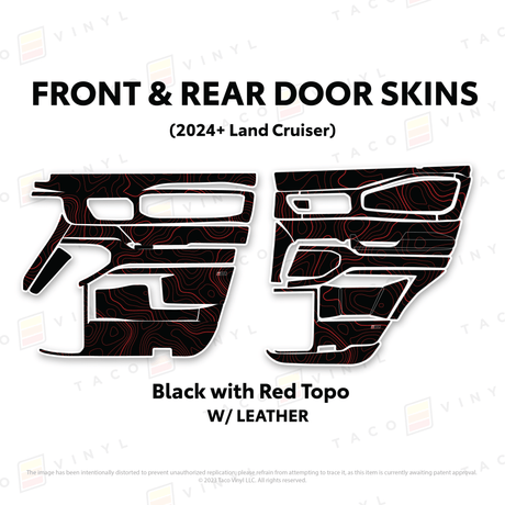 2024+ Land Cruiser 250 Door Skins - Xtrusion Overland