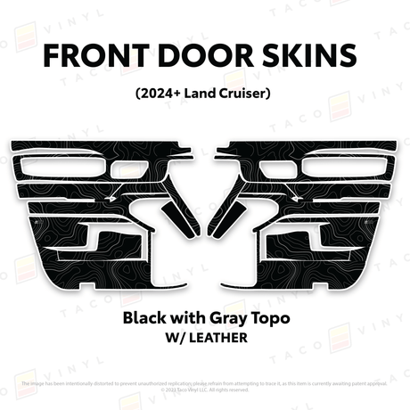 2024+ Land Cruiser 250 Door Skins - Xtrusion Overland