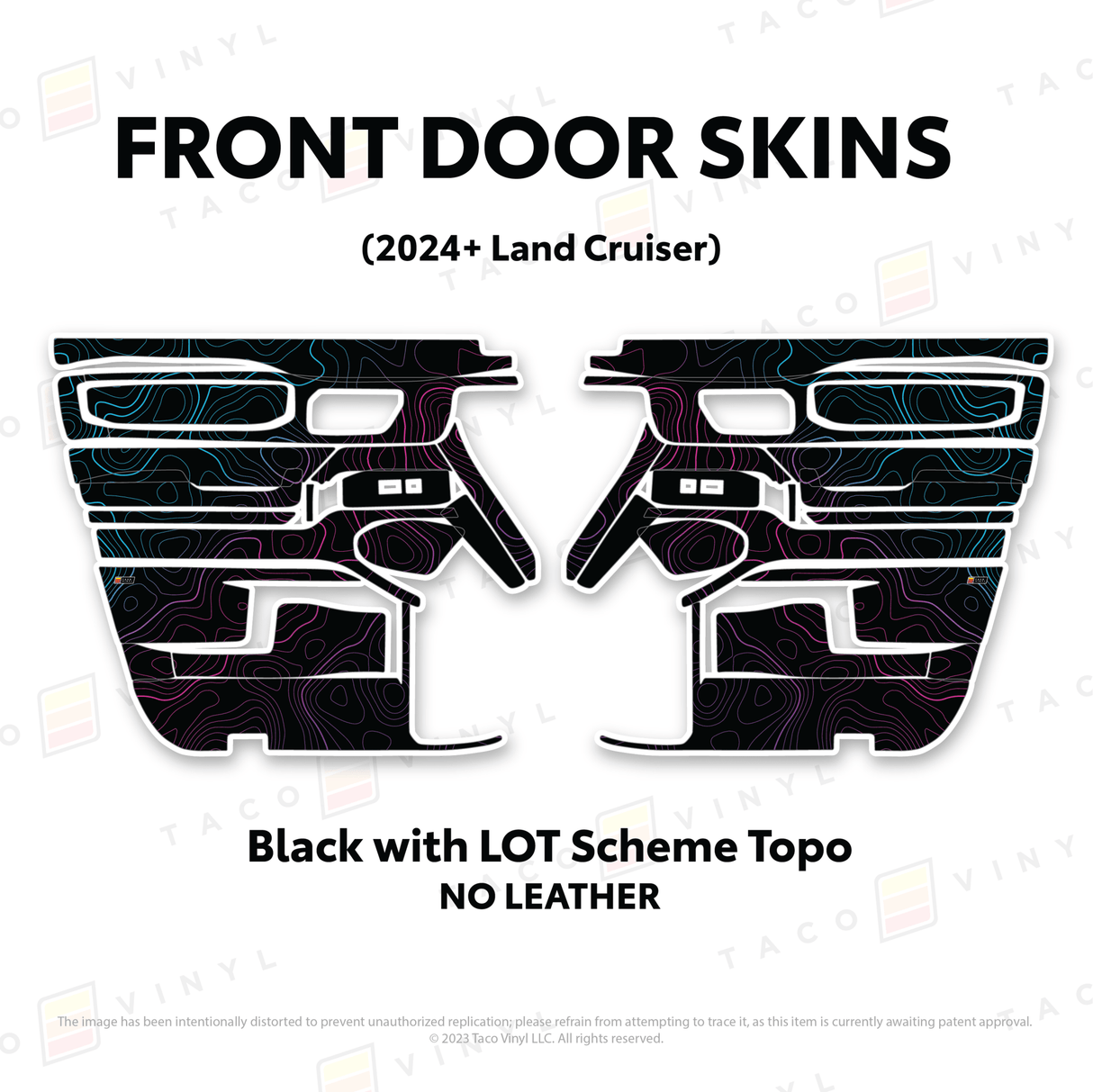 2024+ Land Cruiser 250 Door Skins - Xtrusion Overland