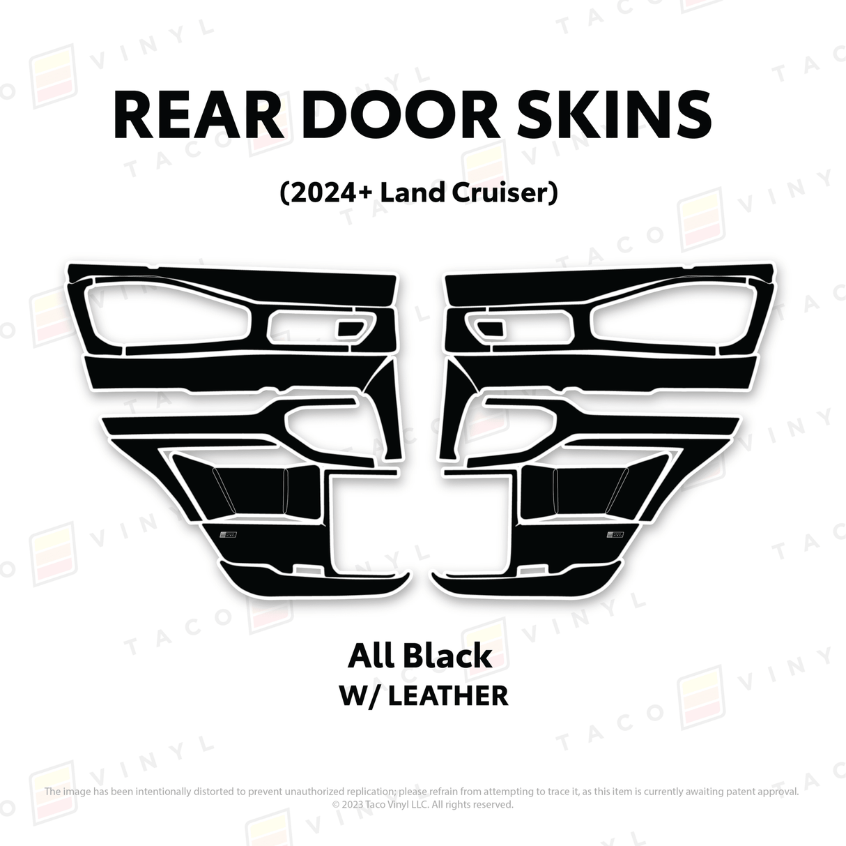 2024+ Land Cruiser 250 Door Skins - Xtrusion Overland