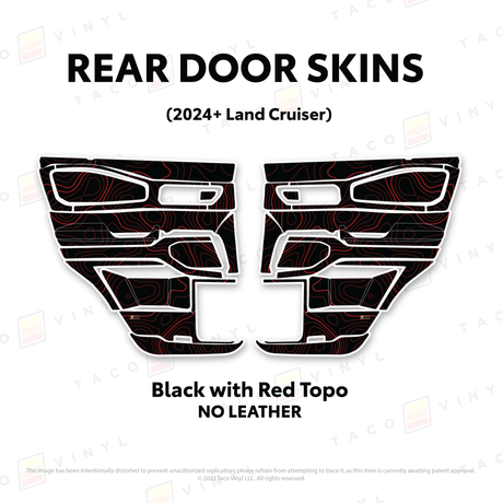 2024+ Land Cruiser 250 Door Skins - Xtrusion Overland