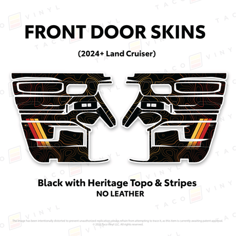 2024+ Land Cruiser 250 Door Skins - Xtrusion Overland