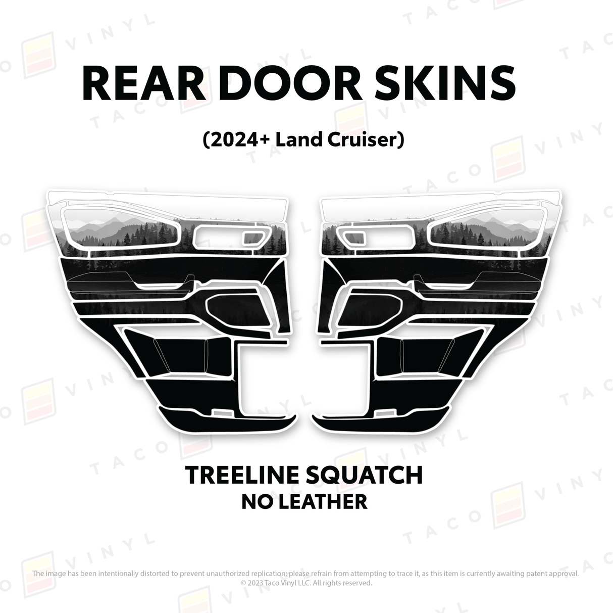2024+ Land Cruiser 250 Door Skins - Xtrusion Overland