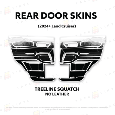 2024+ Land Cruiser 250 Door Skins - Xtrusion Overland