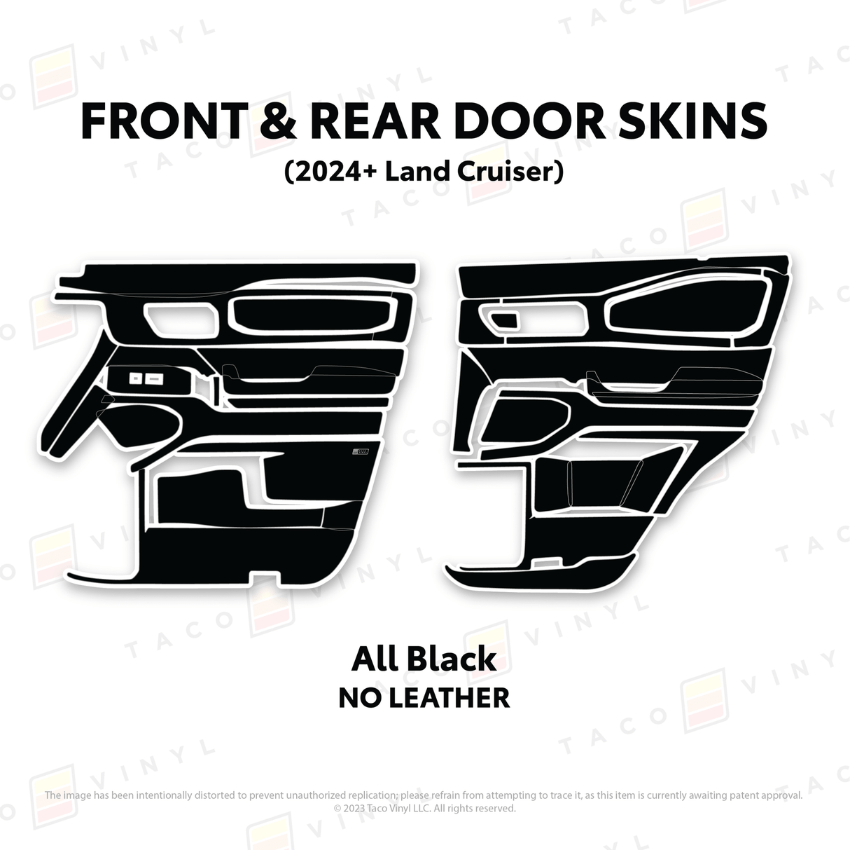 2024+ Land Cruiser 250 Door Skins - Xtrusion Overland