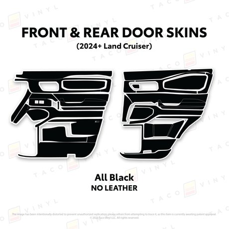 2024+ Land Cruiser 250 Door Skins - Xtrusion Overland