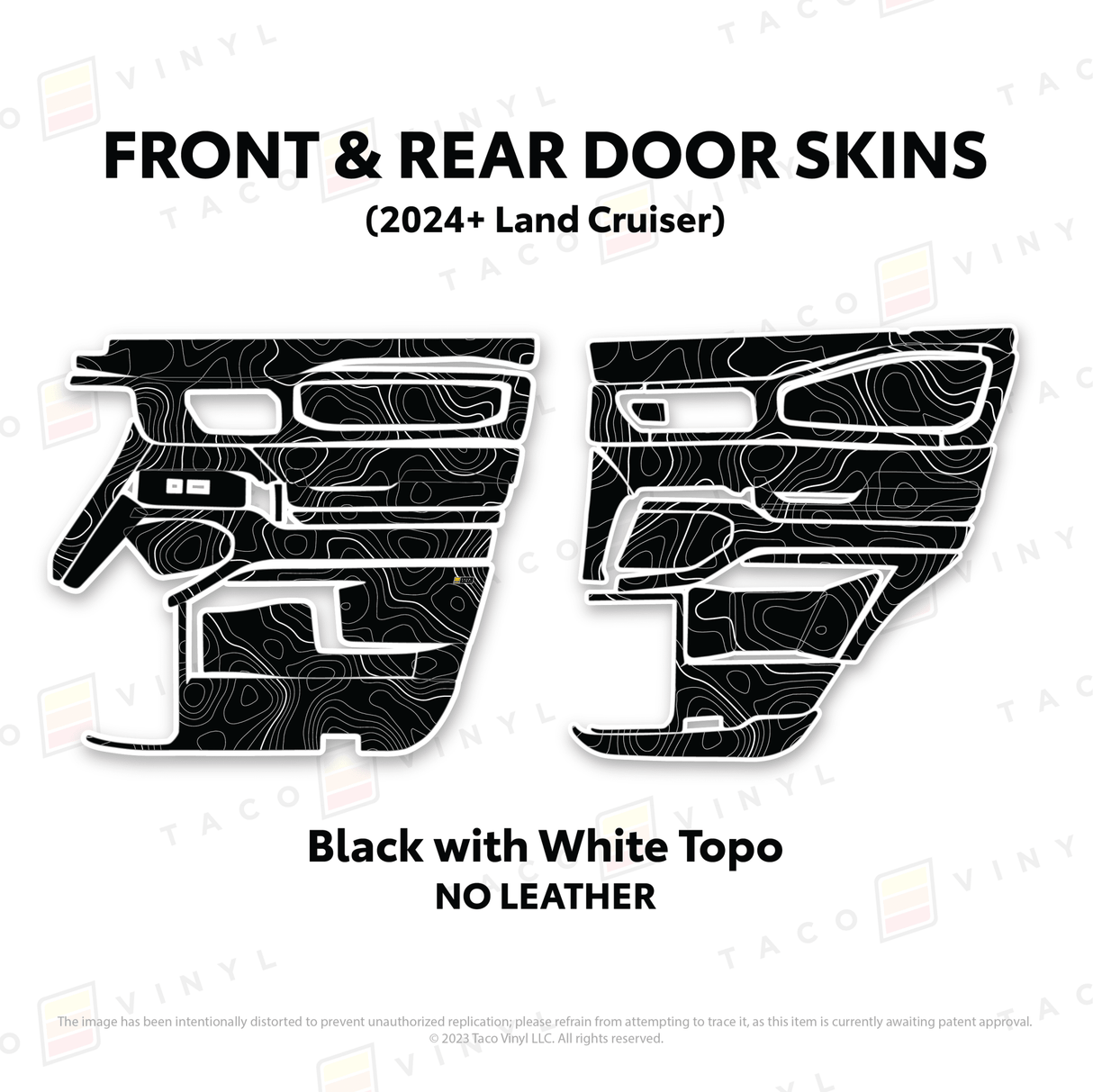 2024+ Land Cruiser 250 Door Skins - Xtrusion Overland