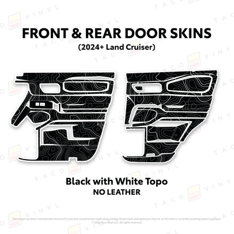 2024+ Land Cruiser 250 Door Skins - Xtrusion Overland