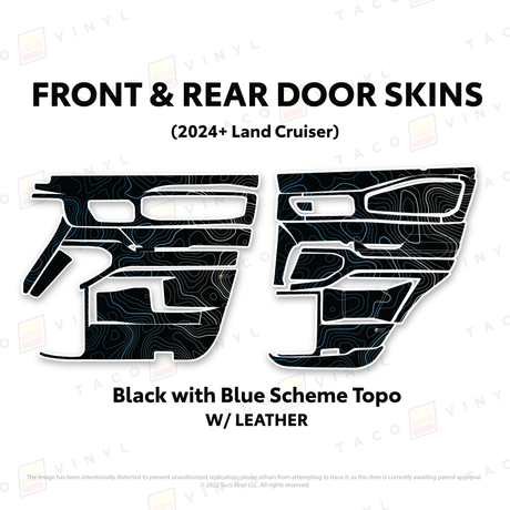 2024+ Land Cruiser 250 Door Skins - Xtrusion Overland