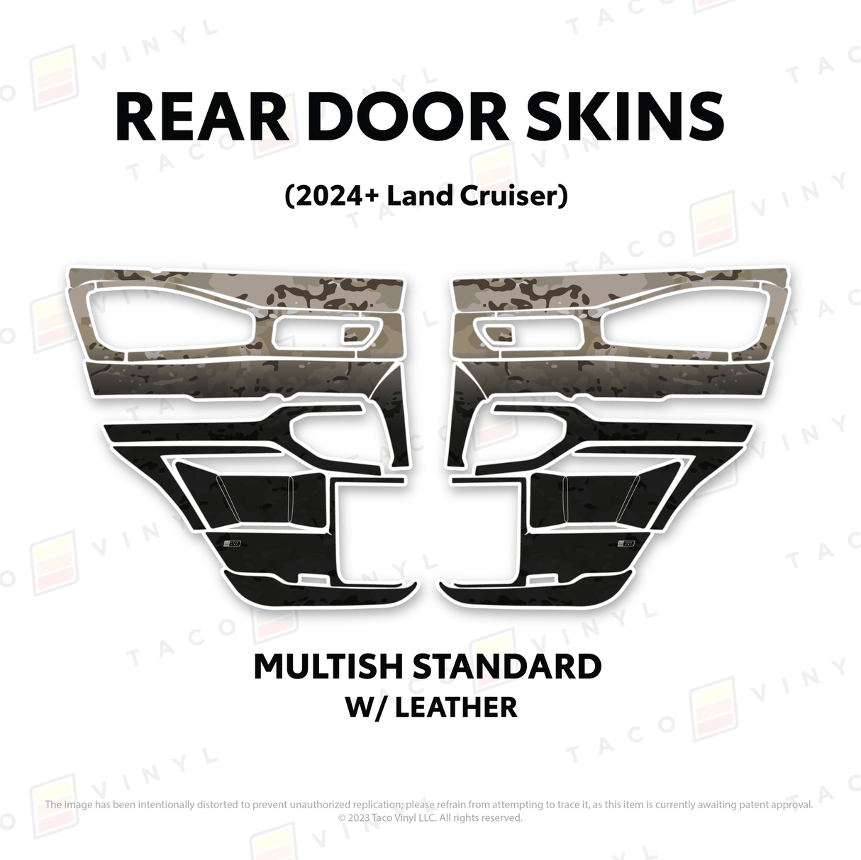 2024+ Land Cruiser 250 Door Skins - Xtrusion Overland