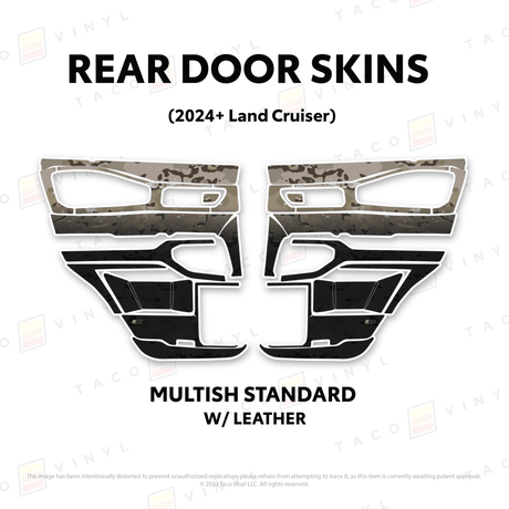2024+ Land Cruiser 250 Door Skins - Xtrusion Overland