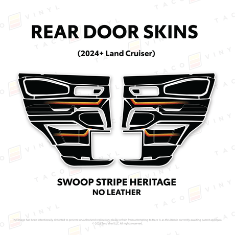 2024+ Land Cruiser 250 Door Skins - Xtrusion Overland