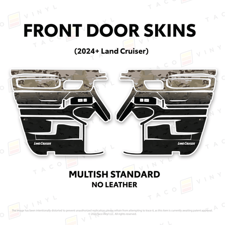 2024+ Land Cruiser 250 Door Skins - Xtrusion Overland