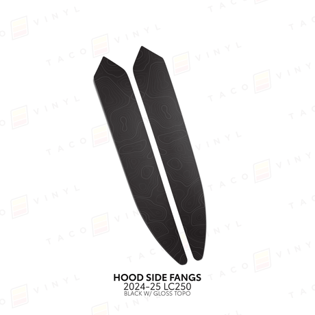 2024+ Land Cruiser 250 Hood Side Fangs - Xtrusion Overland