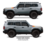 2024+ Land Cruiser 250 Hood Side Fangs - Xtrusion Overland