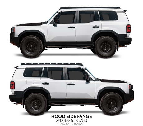 2024+ Land Cruiser 250 Hood Side Fangs - Xtrusion Overland